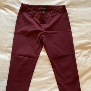 High waisted, ankle length Cynthia Rowley pants 8